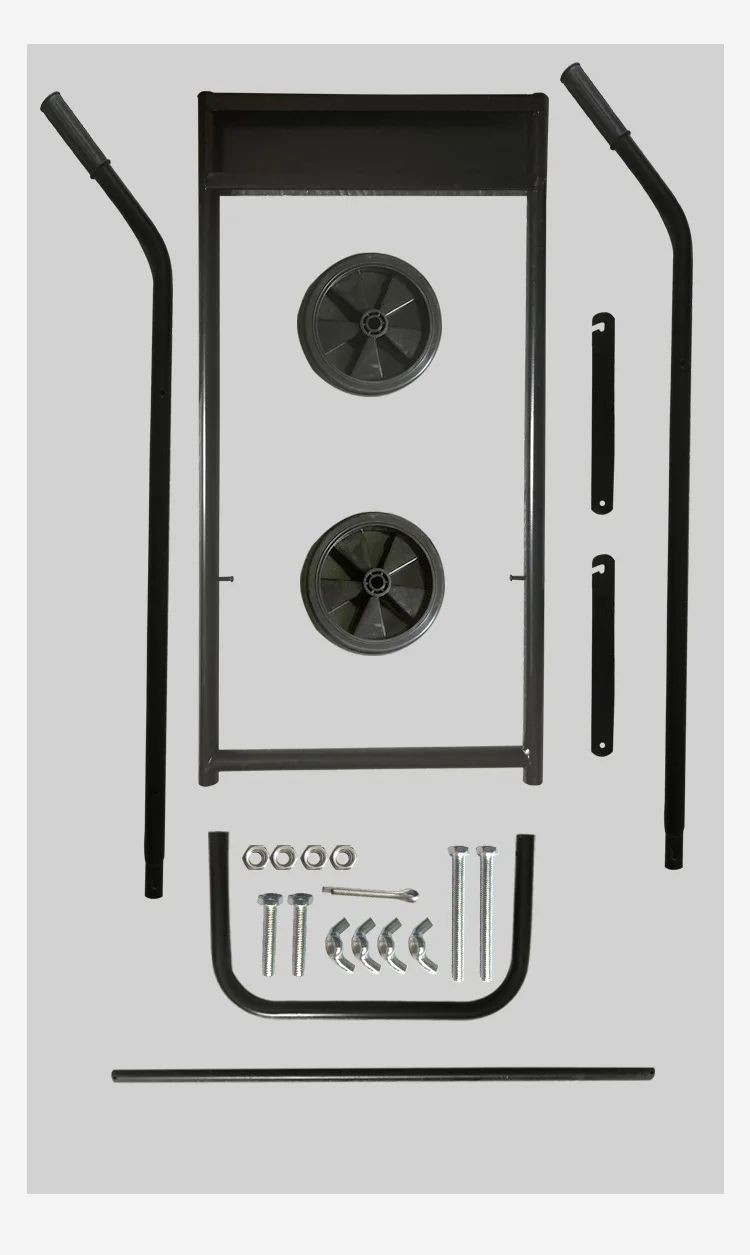 Ship outboard motor display stand, outboard motor trolley, marine engine propeller fixed hanger