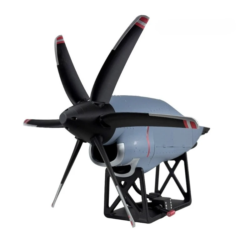 

C130 aircraft turboprop engine model assembled version