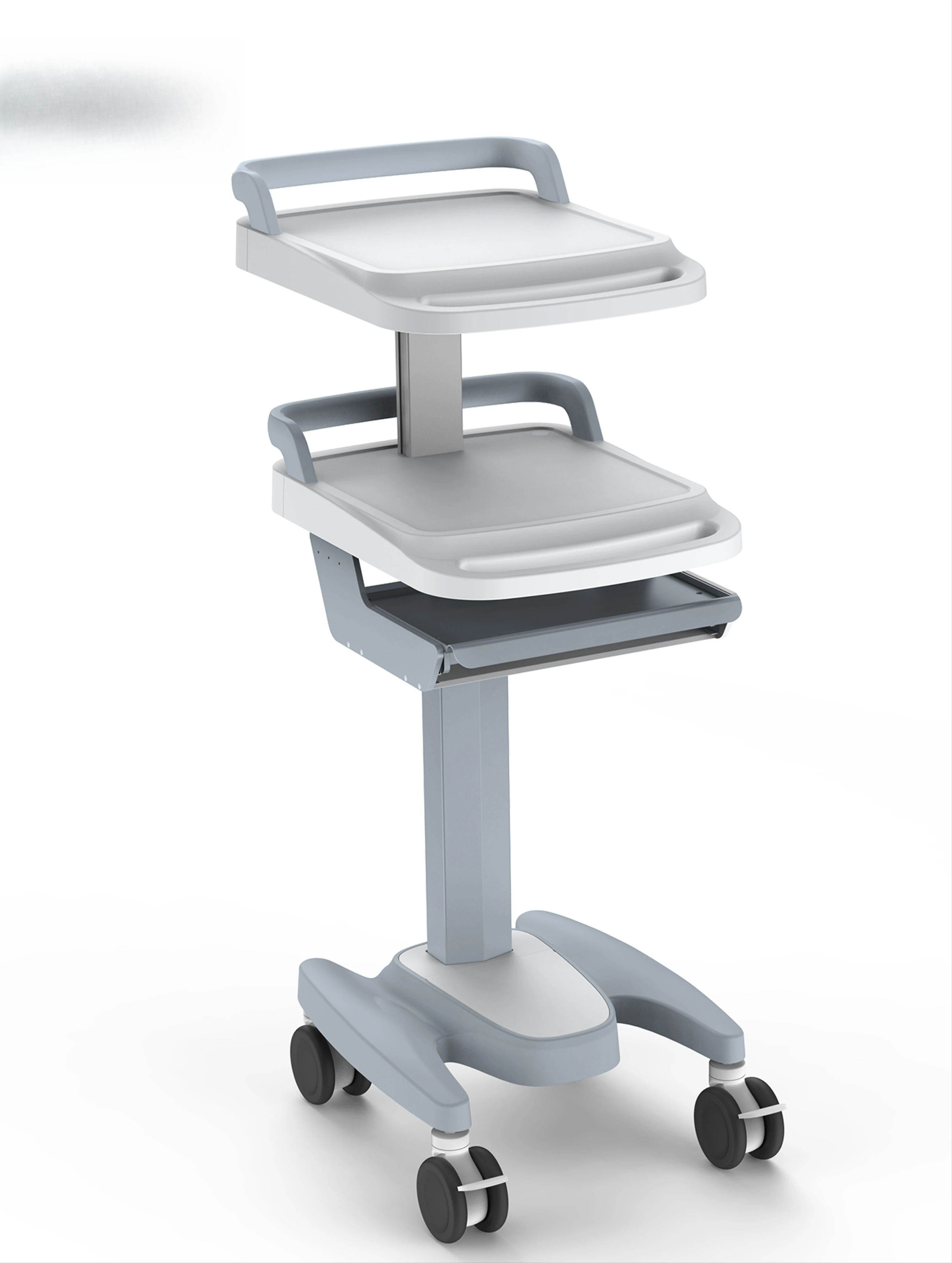 Chariot mobile de consultation à distance pour clinique médicale, support portable pour ordinateur, chariot de travail mobile