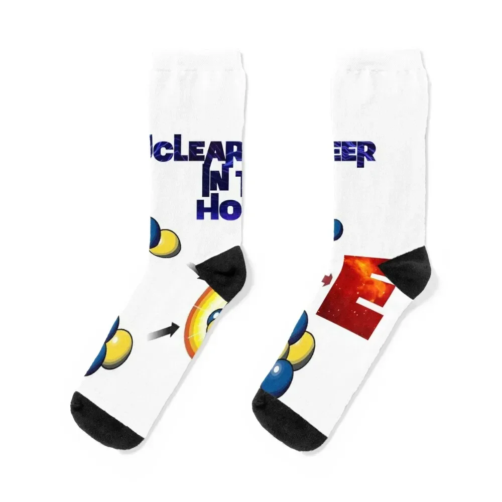 

nuclear engineer Socks funny gift Soccer Mens Socks Women's