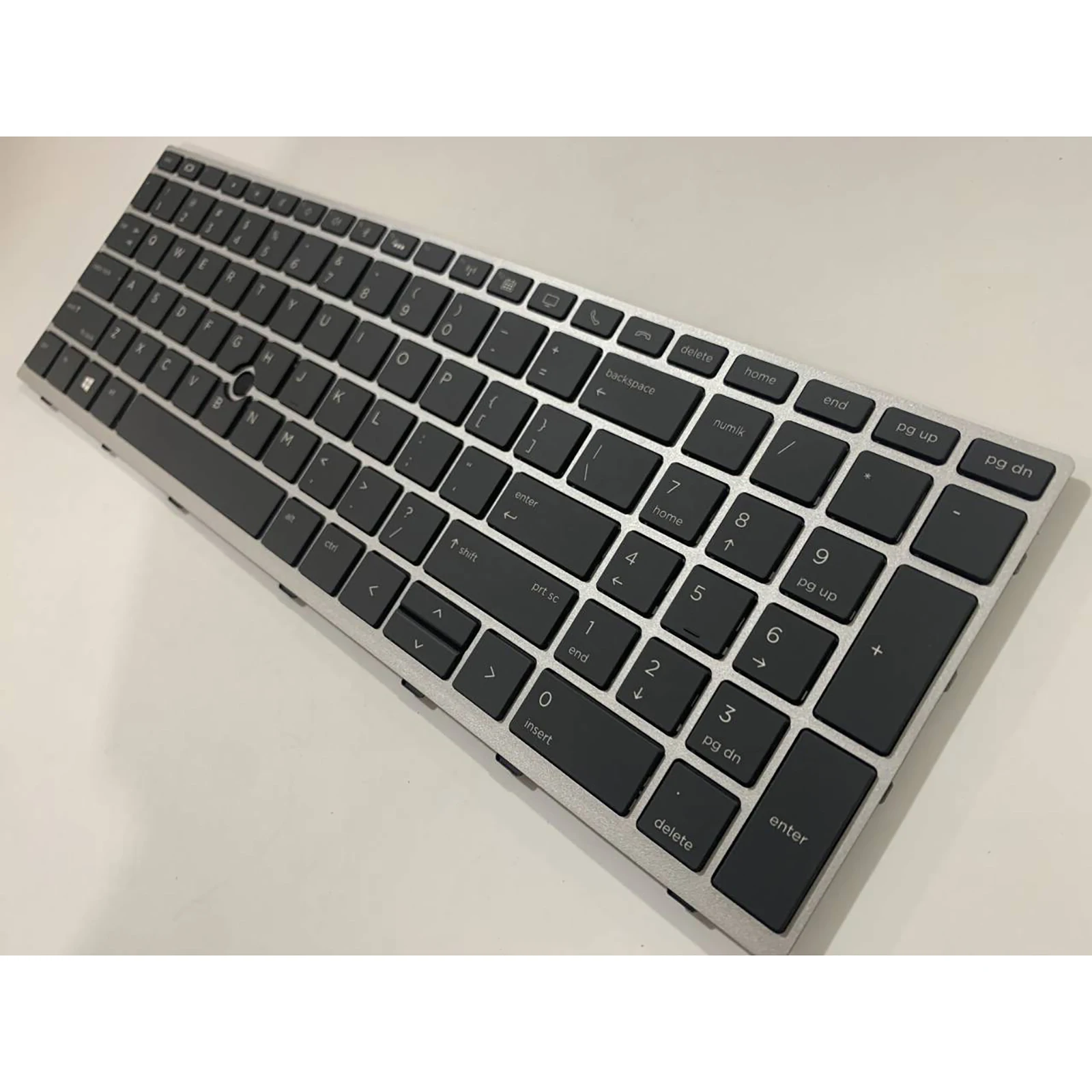 تخطيط الولايات المتحدة ل HP ZBook 15U G5 ZBook 15U G6 855 850 G6 855 850 G5 750 755 G5 HSN-I24C-5 HSN-I13C-5 لوحة مفاتيح الكمبيوتر المحمول #5