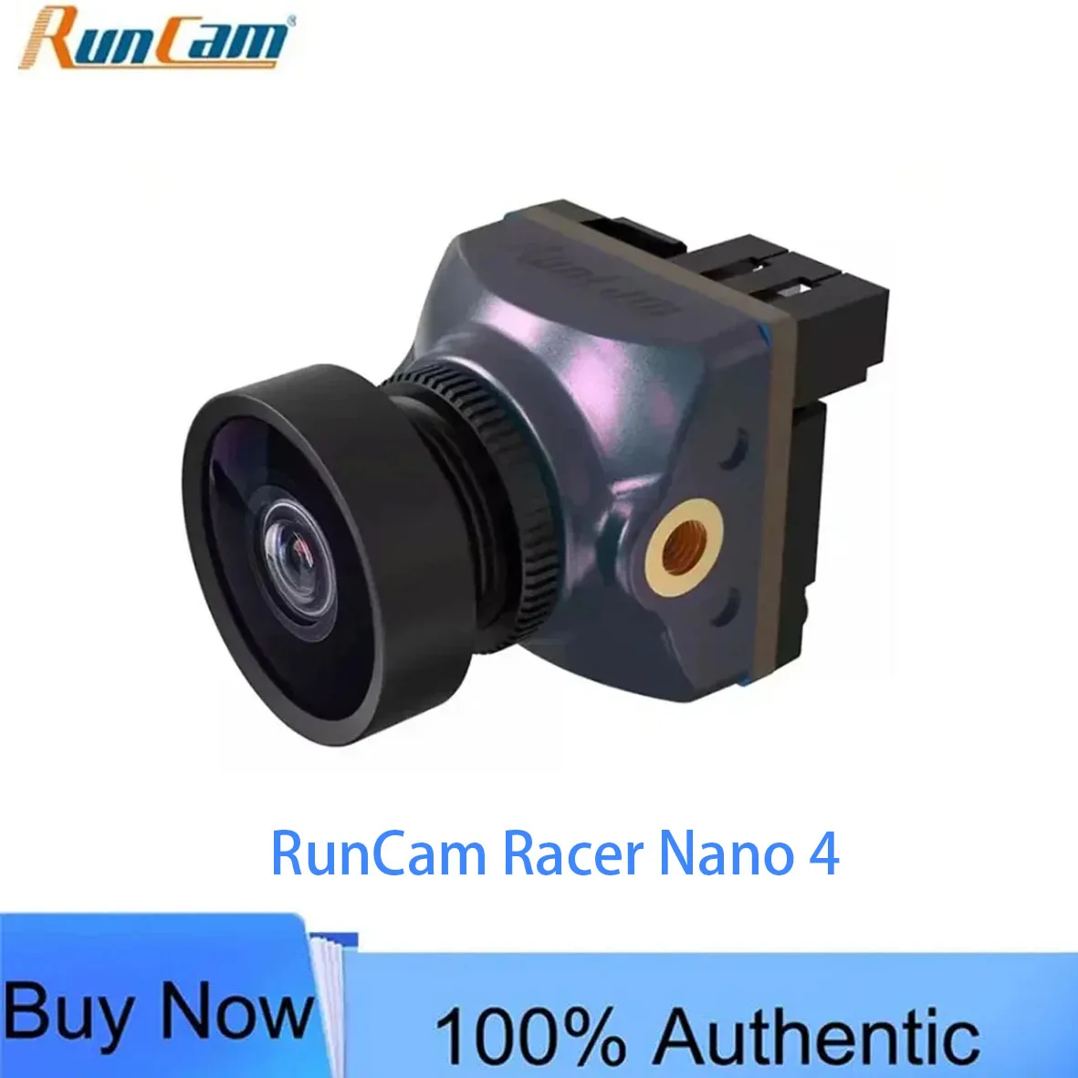RunCam Racer Nano 4 1200TVL Super WDR CMOS Sensor Waterproof LED Lighting Track Mode FPV Camera NTSC/PAL for Racing Drone RC