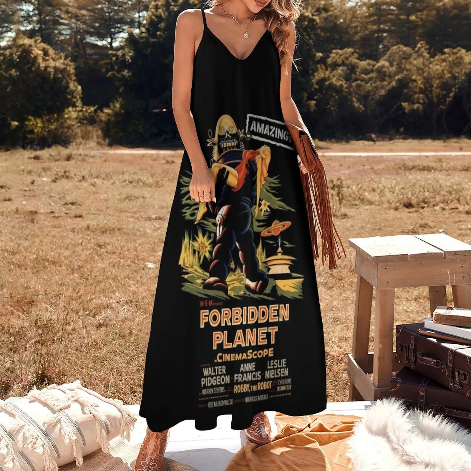 Forbidden Planet Poster Sleeveless Dress bandage dress wedding dresses for parties women's summer dresses 2023 elegant dress