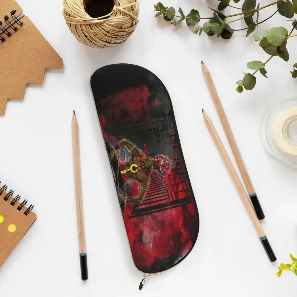 

Пеналы Elegua Owner Of The Crossroads, держатель для ручек, канцелярские принадлежности, большая коробка для хранения ручек, сумка-карандаш для детей