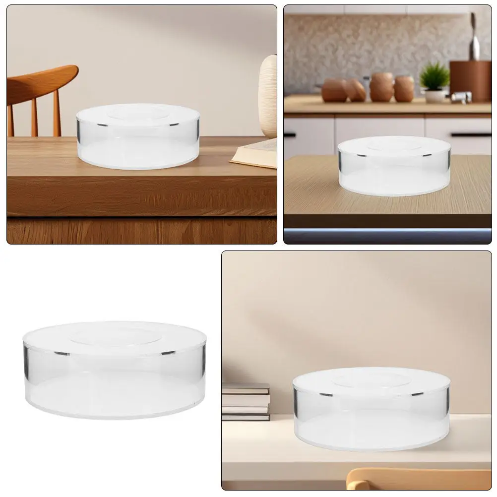 Fillable Round Acrylic Cake Stand Clear Dessert Display Riser Wedding Party Birthday Stylish Transparent Centerpiece Pedestal