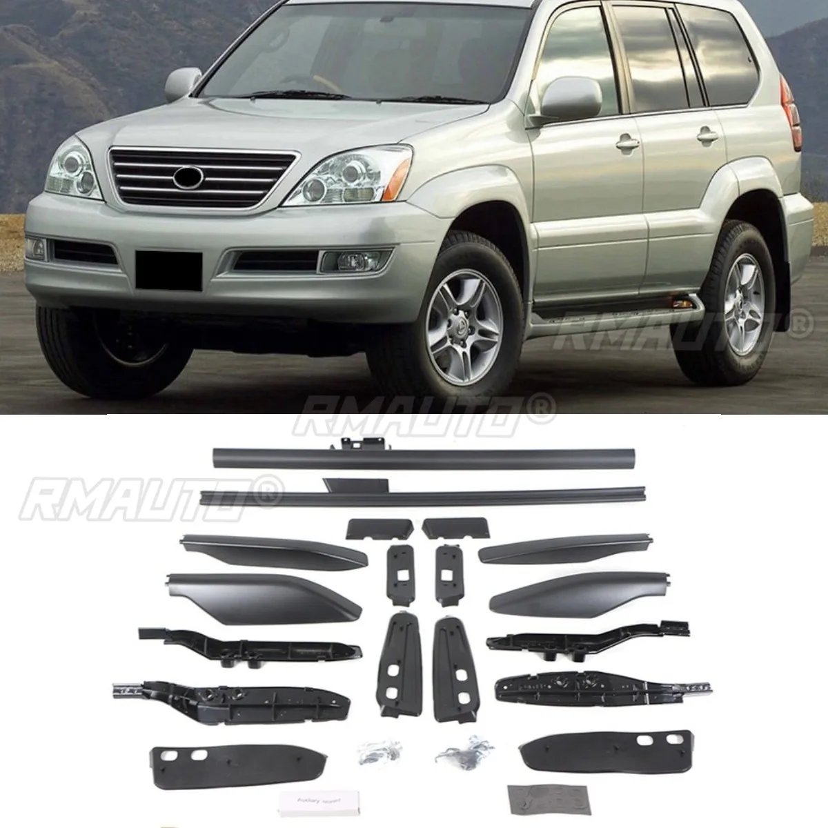 

Roof Rack Luggage Rack for Toyota Prado LC120 2002-2009 for LEXUS GX470 2004-2009 Body Kit Car Accessories