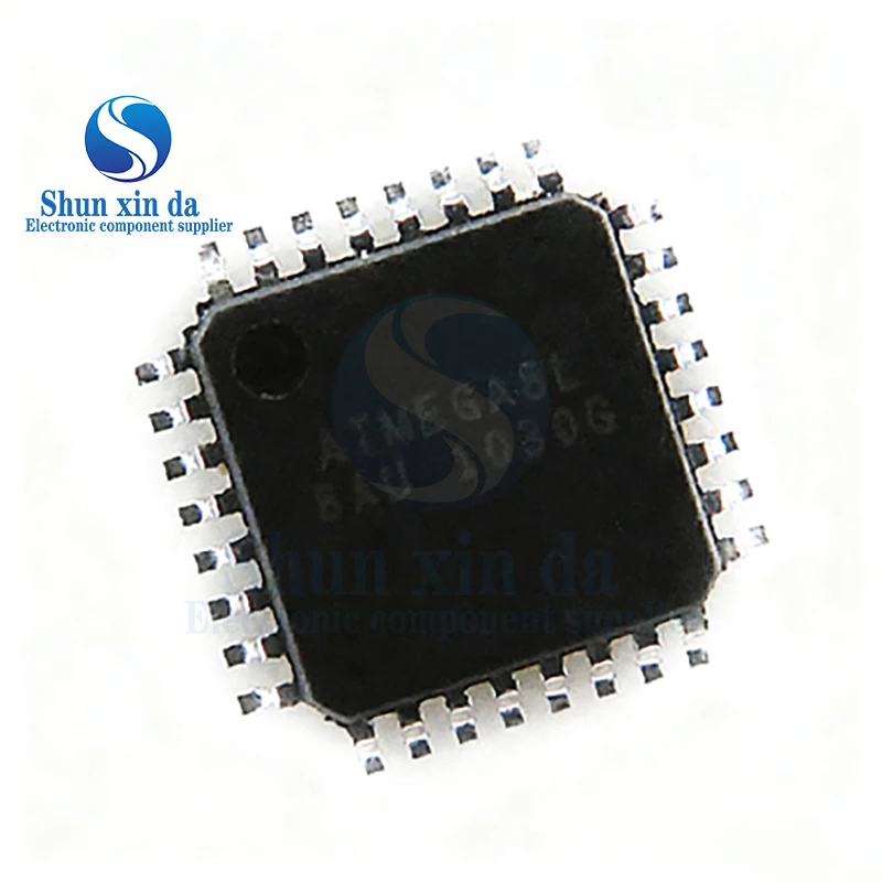 10PCS QFN32 ATMEGA8A-AU ATMEGA8L-8AI ATMEGA8L-8AU ATMEGA8-16AU ATMEGA8L ATMEGA8A ATMEGA8 QFP-32 In Stock