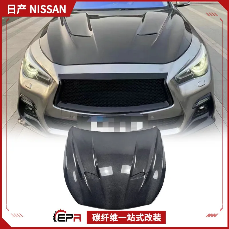 

Легкий вентилируемый капот из карбона для Infiniti Q50 HT