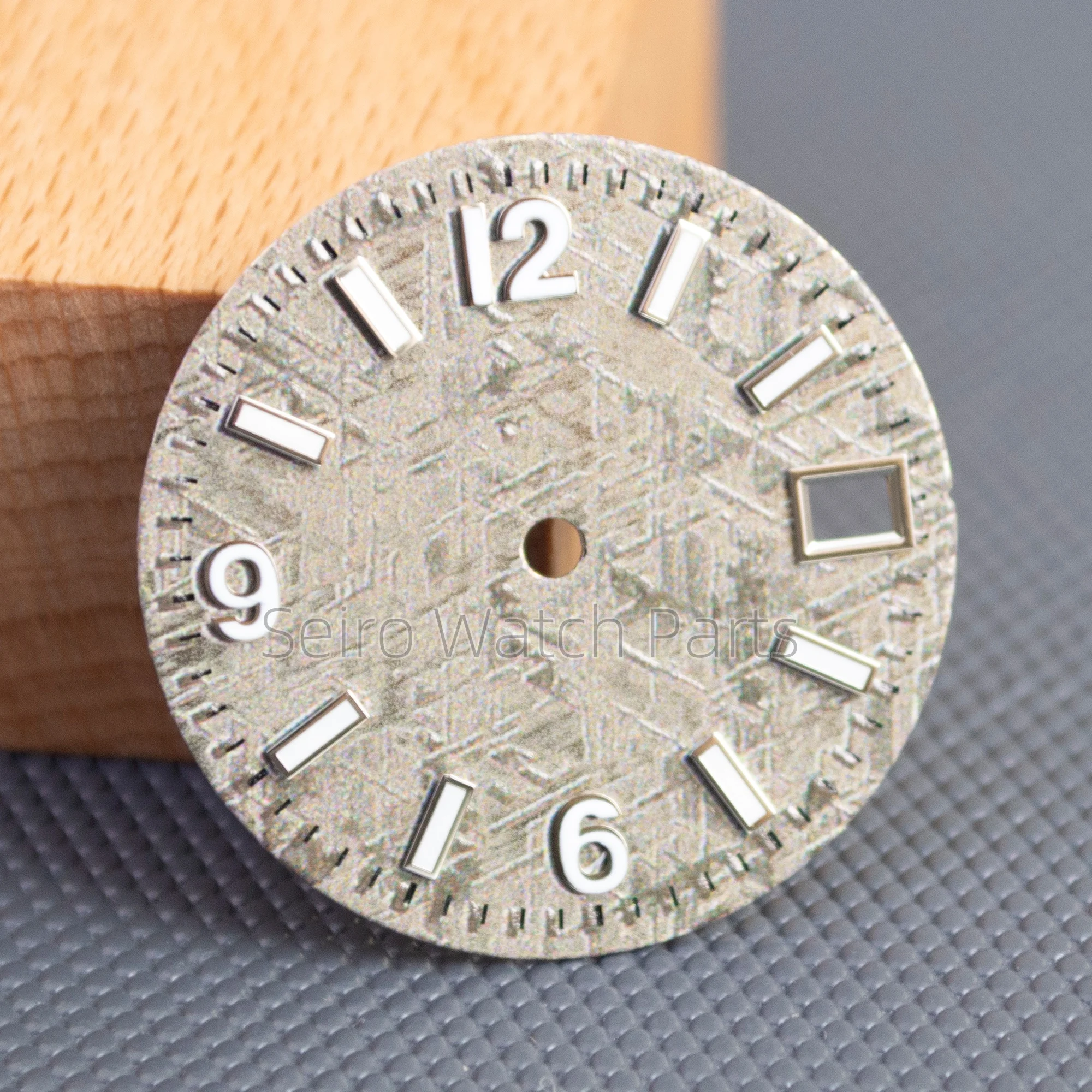 28.5mm New Meteorite Watch Dial Hands NH35 Dial Pointers Needles for SUB NH35 Automatic Movement Men Watch Accessories Parts