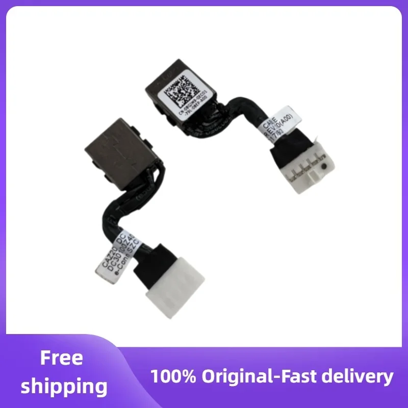 DC Jack Power Charger Connector for Dell Latitude 7480 7490 DC Jack Power Plug Socket Connector Cable 08GJM9