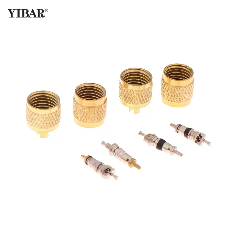 

【YIBAR】10 шт. сменные латунные сердечники клапанов AC HVAC/R, инструмент для полевой обслуживания, инструмент для удаления сердечника хладагента, инструмент для удаления сердечника клапана HAVC
