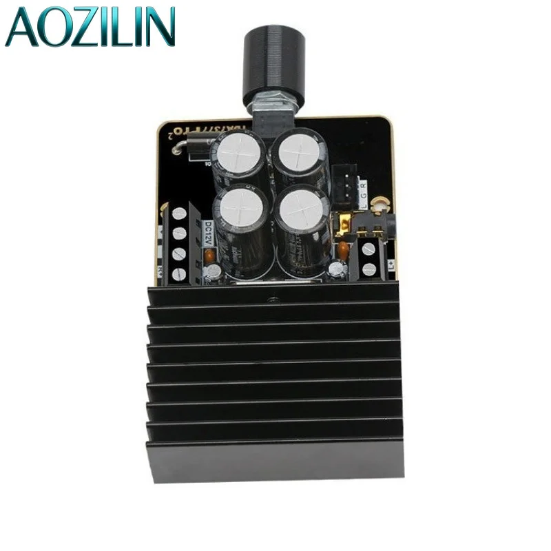 

AOZILIN New TDA7377 Amplifier Board 12V Dual Channel Stereo Audio Amplifier Module DIY Speaker Sound Amplifier Kit