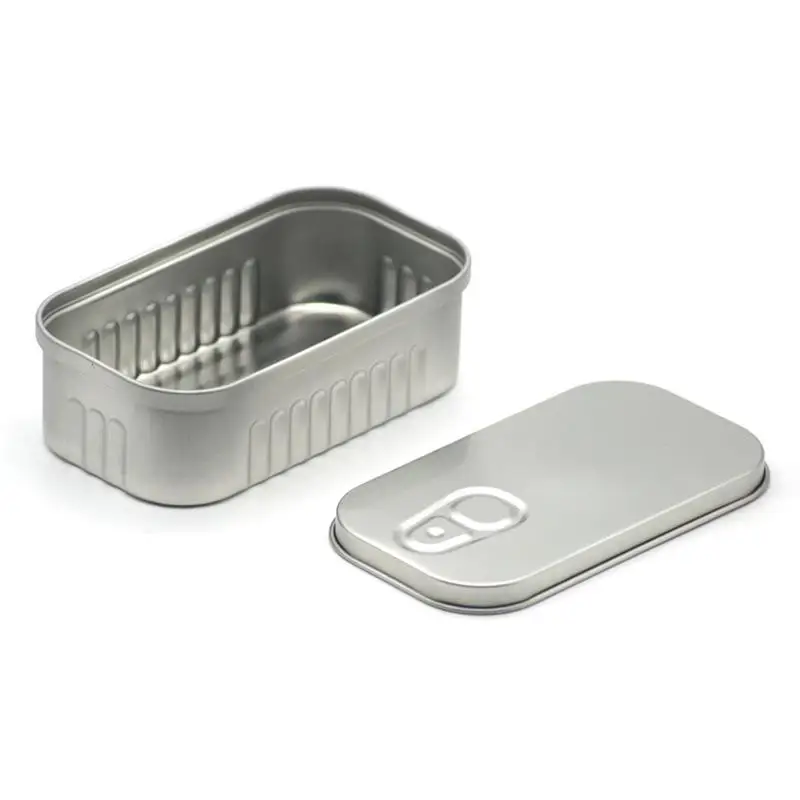 New Tinplate Paper Clip Storage Tin Rust Proof Easy Pull Lid For Office Home School Small Stationery Organization