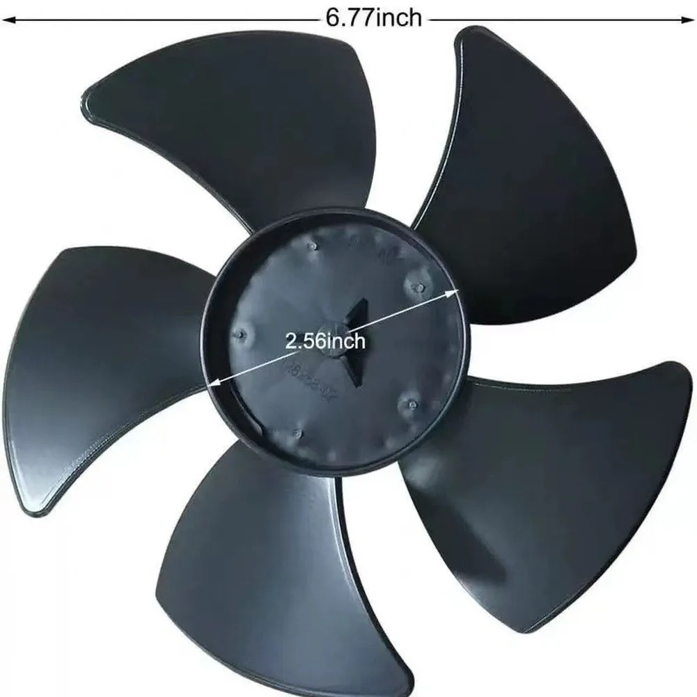 Replacement Fan Vane 2pcs for Refrigerator Condenser Motor For W10156818 Supports Efficient Heat Transfer Process