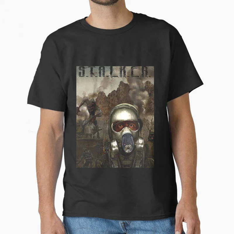 

S.T.A.L.K.E.R. 2 Heart of Chornobyl 0813# Stalker Video game Pripyat Exclusion Zone Gift T shirt for men Large size Tops S-6XL