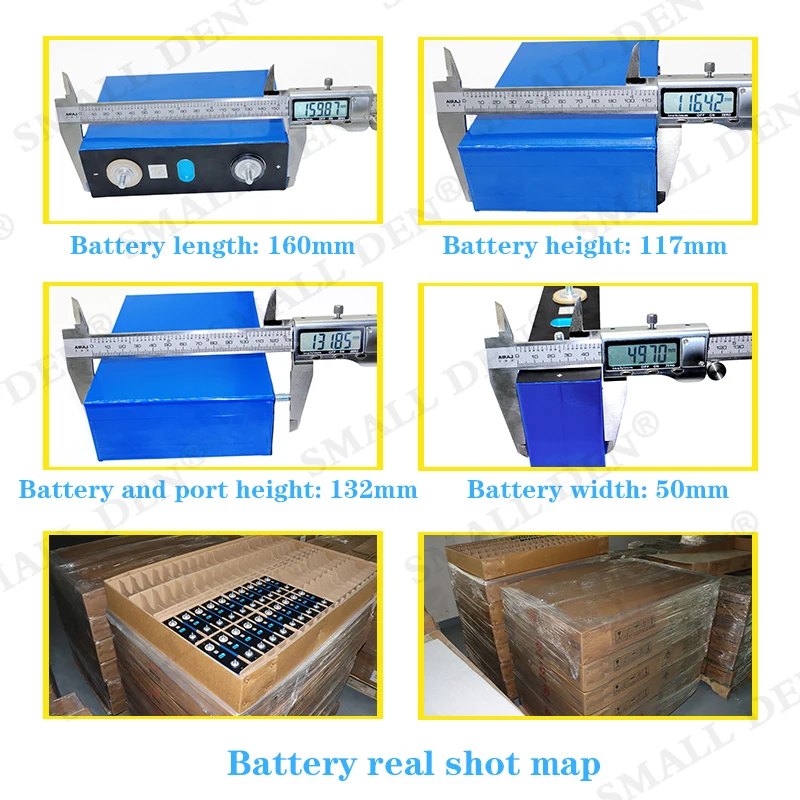 1-4 SZTUK Nowy akumulator Lifepo4 3.2V 102Ah 3C Wysoki prąd DIY 12v 24v 100Ah Elektryczna łódź samochodowa RV Wózek golfowy Światło słoneczne