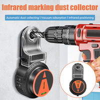DC 5V 2 In 1 Wall Electric Drilling Dust Collector Laser Level Powerful Cleaner Dust Collect Univeral Electric Hammer Drill