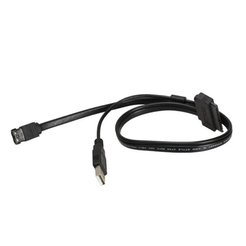 Hard Disk Drive SATA 22Pin To ESATA Data USB Powered Cable Adapter Converter for HDD Driver Laptop Sata7+15 Hard Drive Cable