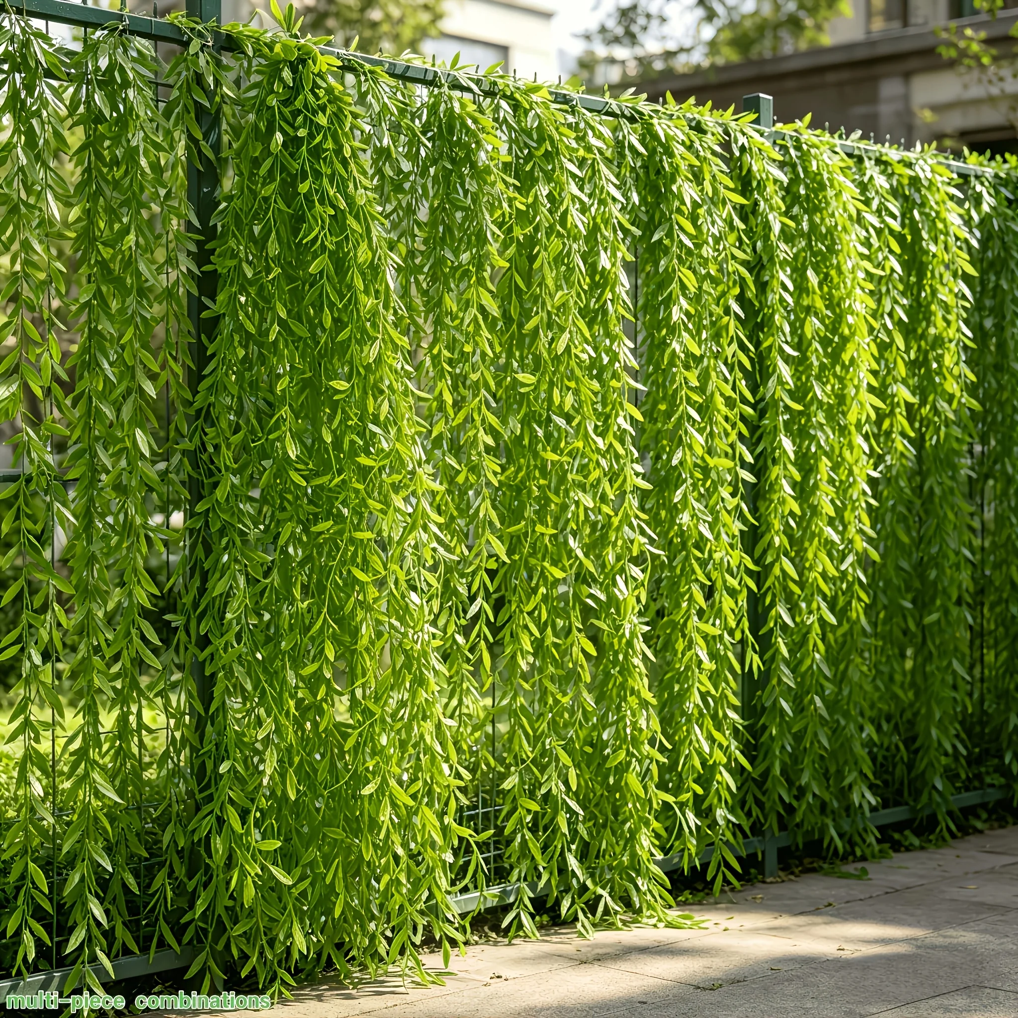 Willow Leaf Hanging Vine Curta - Sphagnum Moss Dry recension och pris