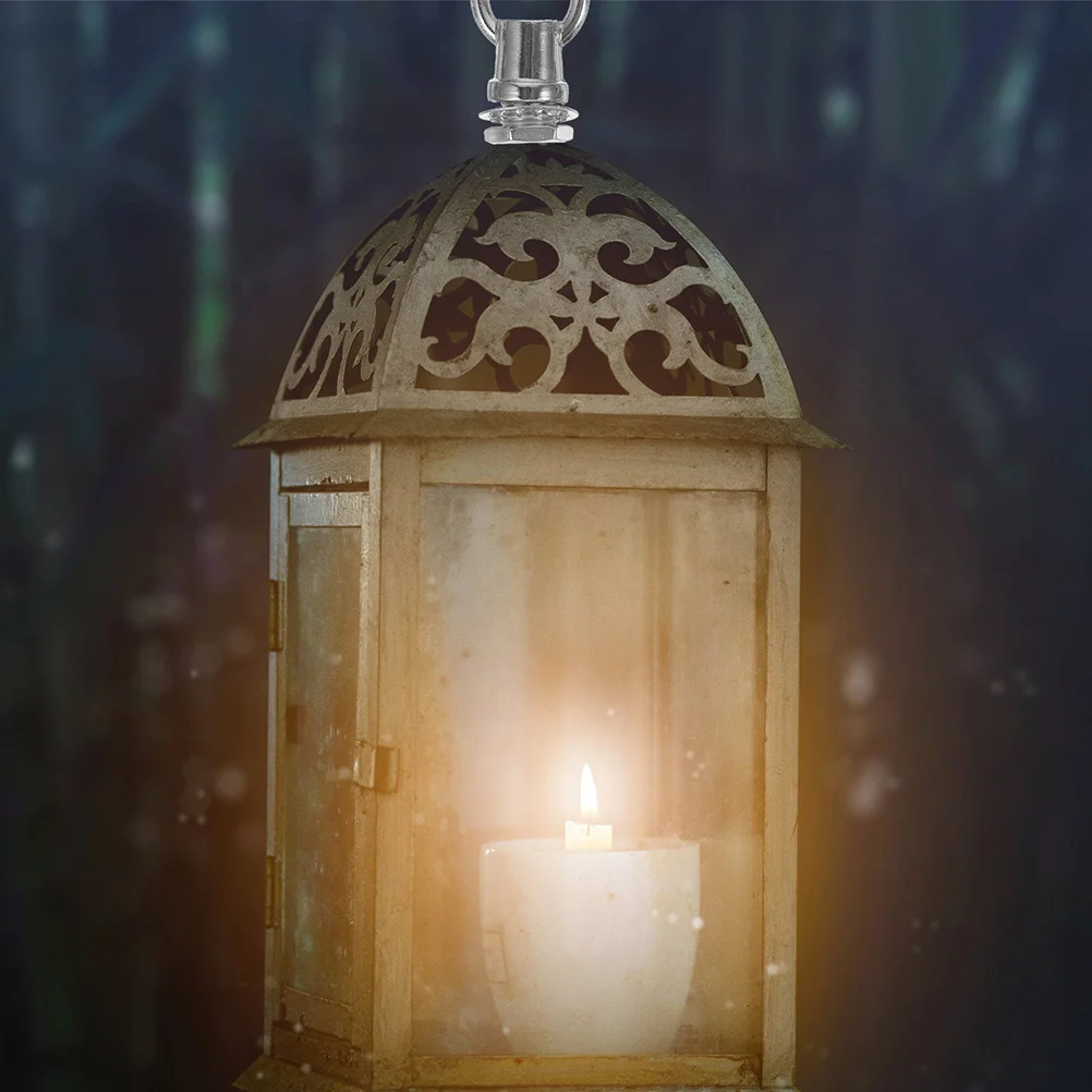 

8Pcs Pendant Light Hook Rings M10 Threaded Heavy Duty Metal Bull Nose Design for Chandelier Hanging Chain Extension Suspension