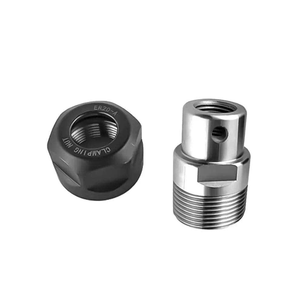 SENO ER11 ER16 ER20 ER25 Thread Tool Post C16 C20 C25 Engraving Machine Drill Chuck Tool Holder Motor Spindle Thread Motor Shaft