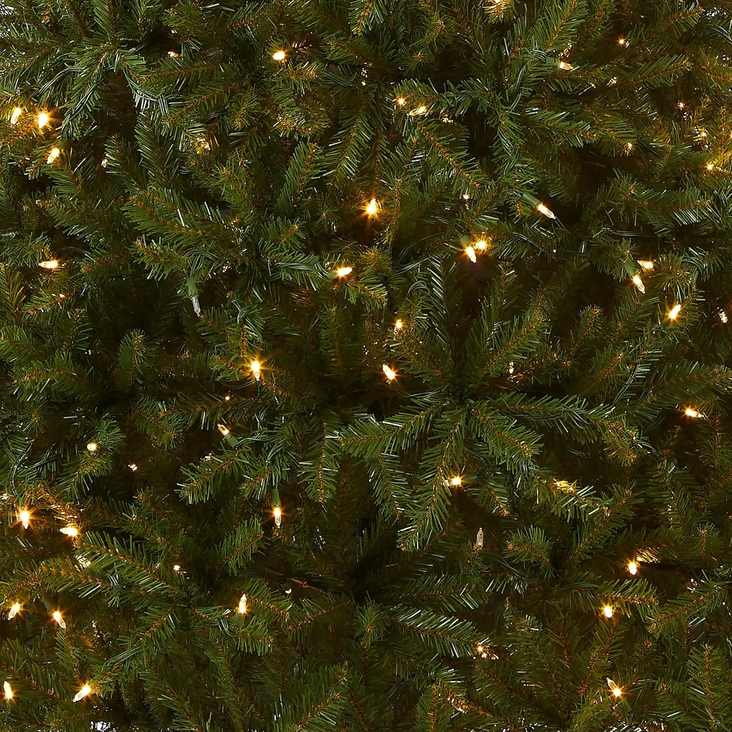 Pre-Lit Artificial Full Christmas Tree, Green, Dunhill Fir, Dual Color Led Lights, Includes Powerconnect And Stand, 7.5 Feet