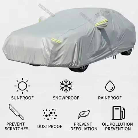자동차 커버 고품질 전체 야외 UVProtection은 OutdoorTools Amabilis CoatCoverCloth로 SunSnowDust로부터 차량을 보호합니다.