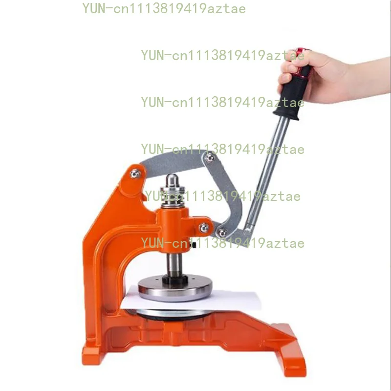 Round Sample Cutter Pressure Type Sampling Knife Hand Pressure Disc Sampler Orange/Black Optional