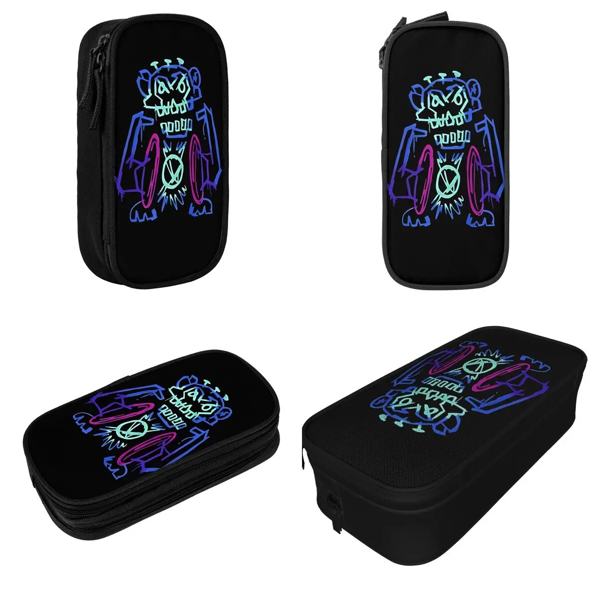 Arcane Jinx Graffiti Pencil Cases New Pen Bag Student Large Storage Students School Gift Pencil Pouch