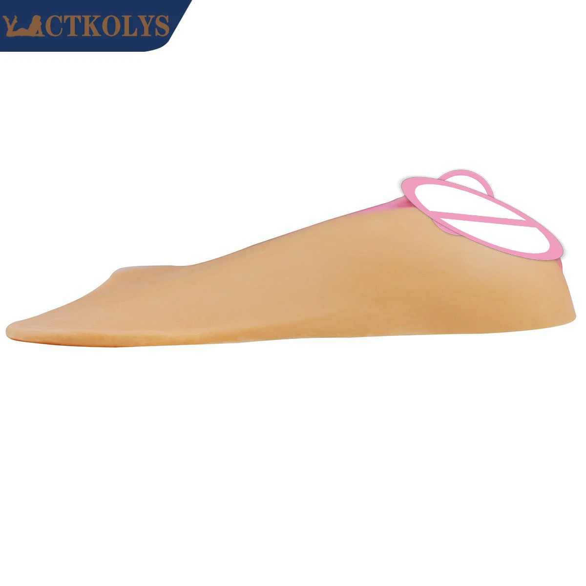 CTKOLYS Fake Vagina Insertable Camel Toe Sexy Pussy Cosplay Crossdresser Pad for Transgender Shemale