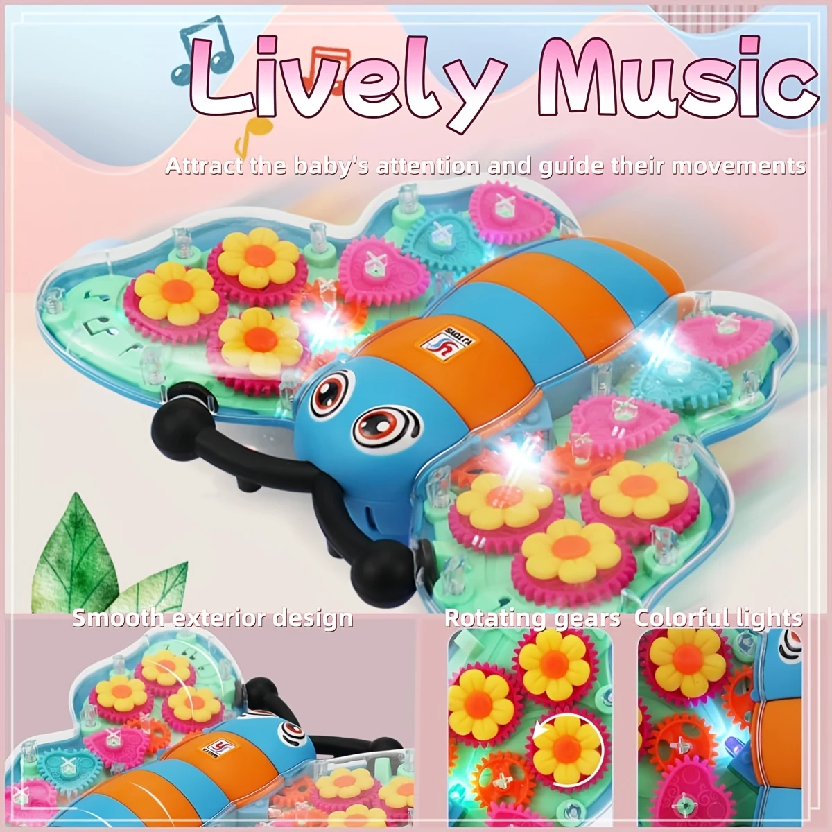 

Детские интерактивные игрушки, светящиеся игрушки-бабочки, музыкальные светящиеся интерактивные игрушки, электронные игрушки-бабочки-автомобили