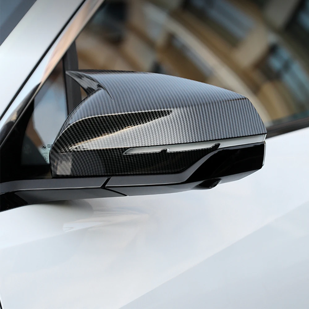 

For 2023-2025 Geely Starray Boyue L Atlas FX11 Bull Horn Rearview Mirror Cover Reverse Mirror Decorative Shell Anti-collision