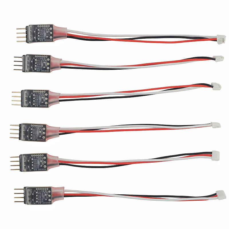 LED Lamp Controller Module Light Switch Panel System Little White Head Connection Plug for RC Vehicle Fixed Wing Aircraft Part