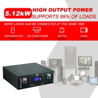 48V 100Ah 200Ah Lifepo4 Battery Pack 4S100A Built-in BMS Grade a Cells 6000 Cycle 32 Parallel 48V 70Ah Lithium Battery