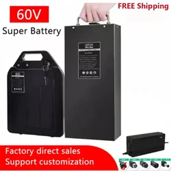 Harley electric car lithium battery waterproof 18650 Battery 60V 20Ah for two Wheel Foldable citycoco electric scooter bicycle