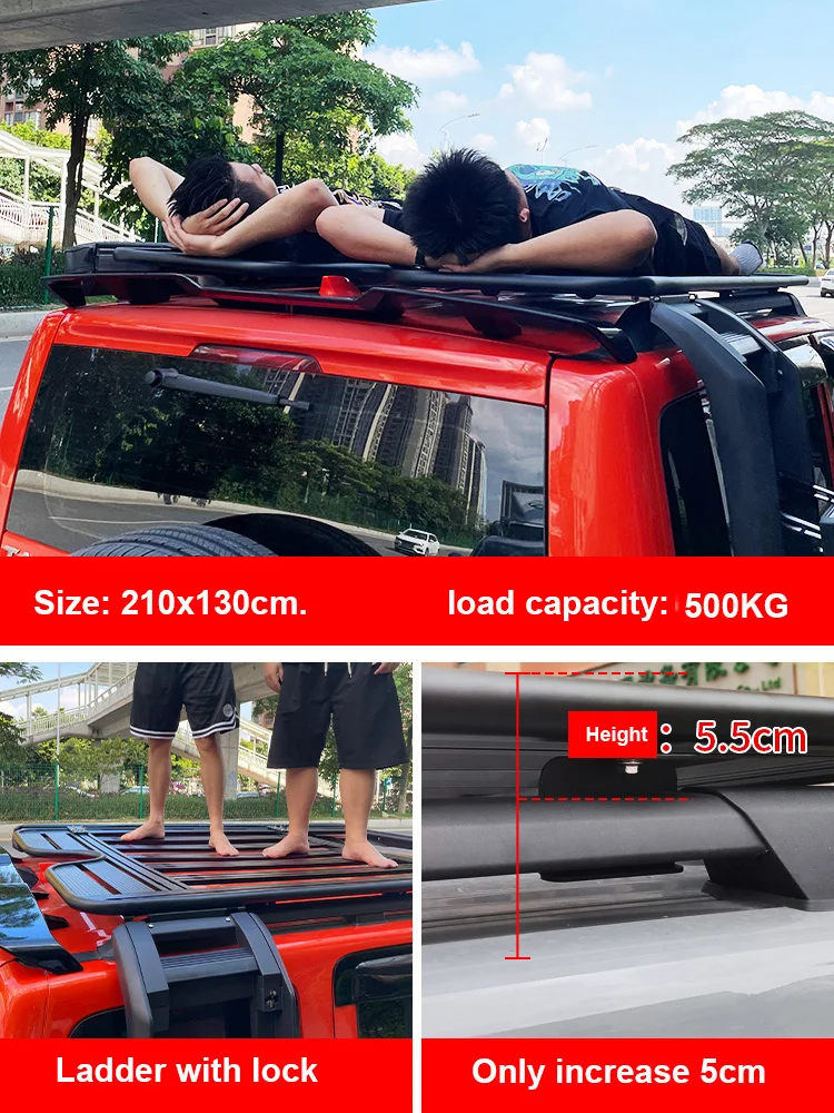 Factory Hot Selling 4X4 Off Road Cargo Carriers Car Roof Luggage Racks Car Accessories Gwm for Tank 300 Roof Rack