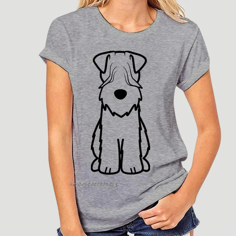 Men T Shirt Soft Coated Wheaten Terrier Tshirts Women t-shirt 4867A