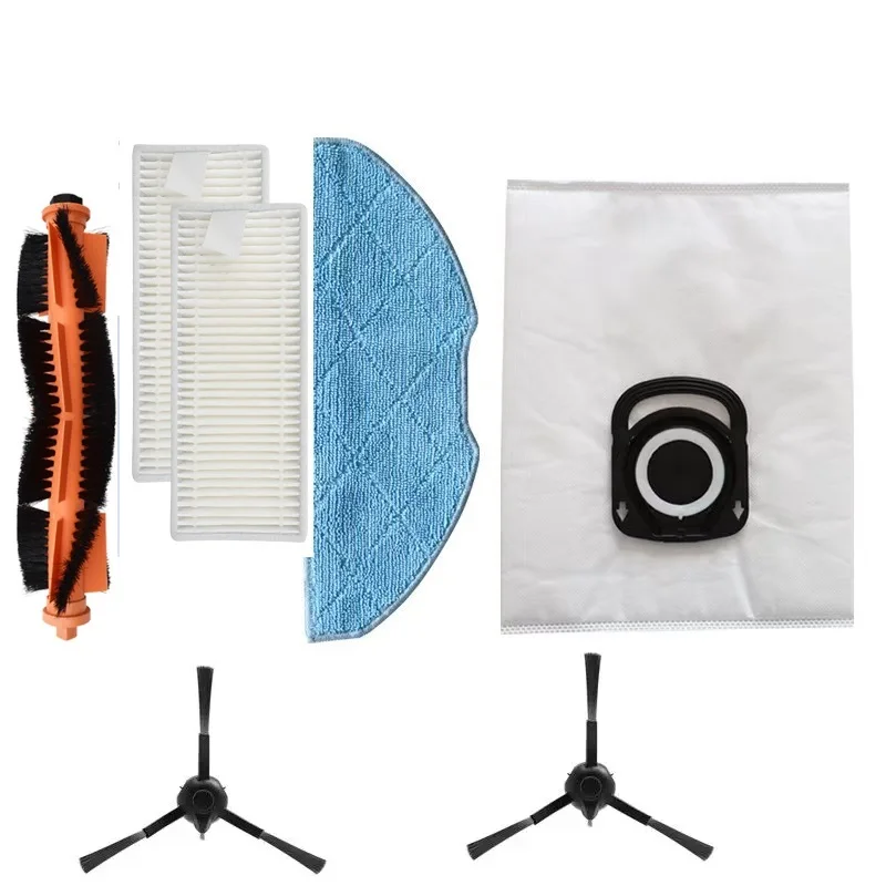 Main Brush Filters Mop Cloths Side Brushes For HomeRun 3000 Series XU3100/01 XU3110/02 XU3000/01 XU3000/02