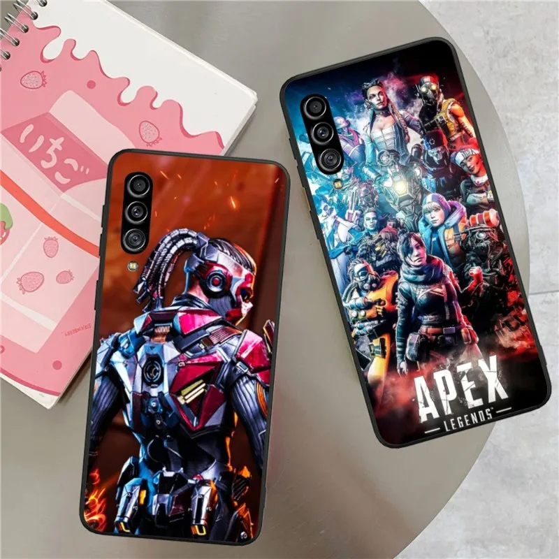 APEX Legends Mobile Cell Phone Case for Samsung Galaxy S23 S22 S21 S10 S9 S8 Plus Ultra Black Soft Phone Cover Funda