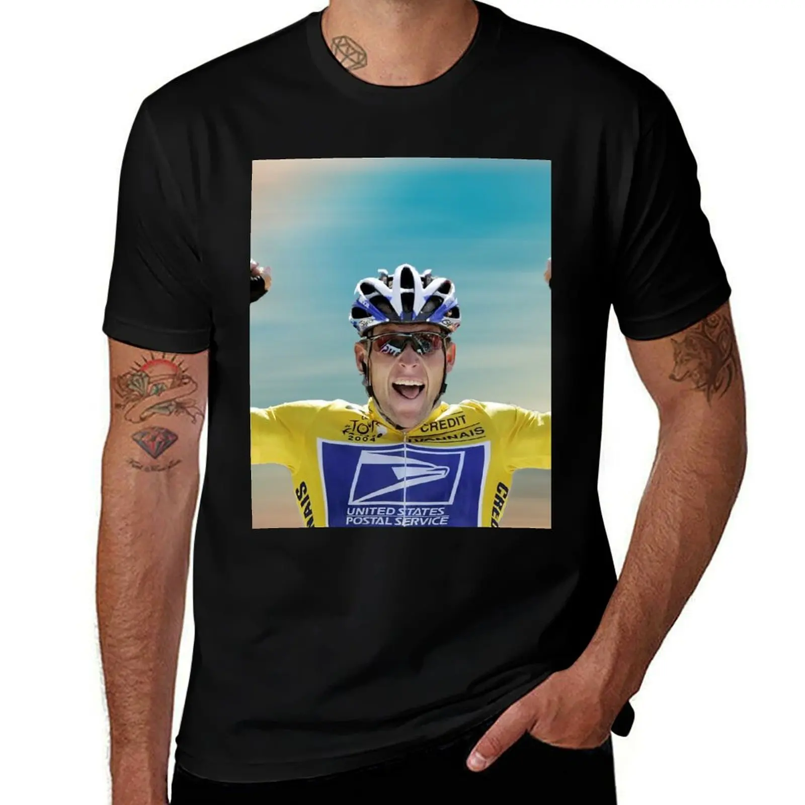 Lance Armstrong T-Shirt Outdoor Activity Sports T-Shirt