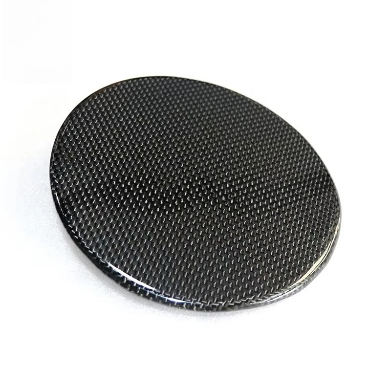 Car Parts Dry Carbon Fiber Oil Fuel Tank Cap Cover for 488 GTB Spider