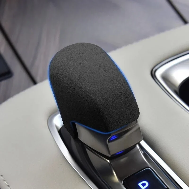 

Крышка переключения передач из искусственной замши для Lexus NX260, RX350h/450h 2023, ручка переключения передач с мехом, декоративные внутренние детали