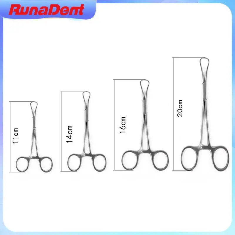 Dental Surgical Tweezers Towel Forceps for Clamp Cloth Towel Orthopedics Instruments Tool Made In Stainless Steel