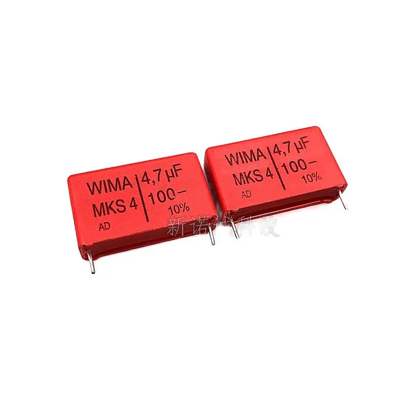 10PCS/WIMA 475 100V 4.7UF 100V 4U7 MKS4 Foot Distance 27.5 Fever Capacitor