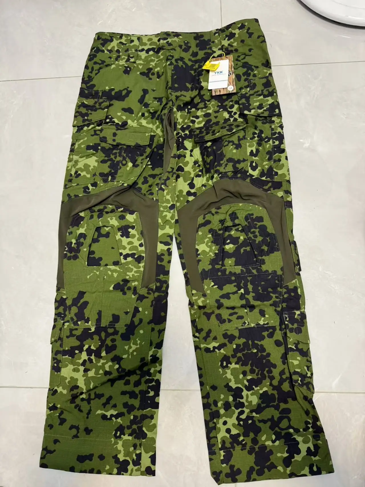 

Customized Danish jungle camouflag G3 men's durable outdoor tactical pants 50 ny and 50 cotton wear-resistant and tear-resistant