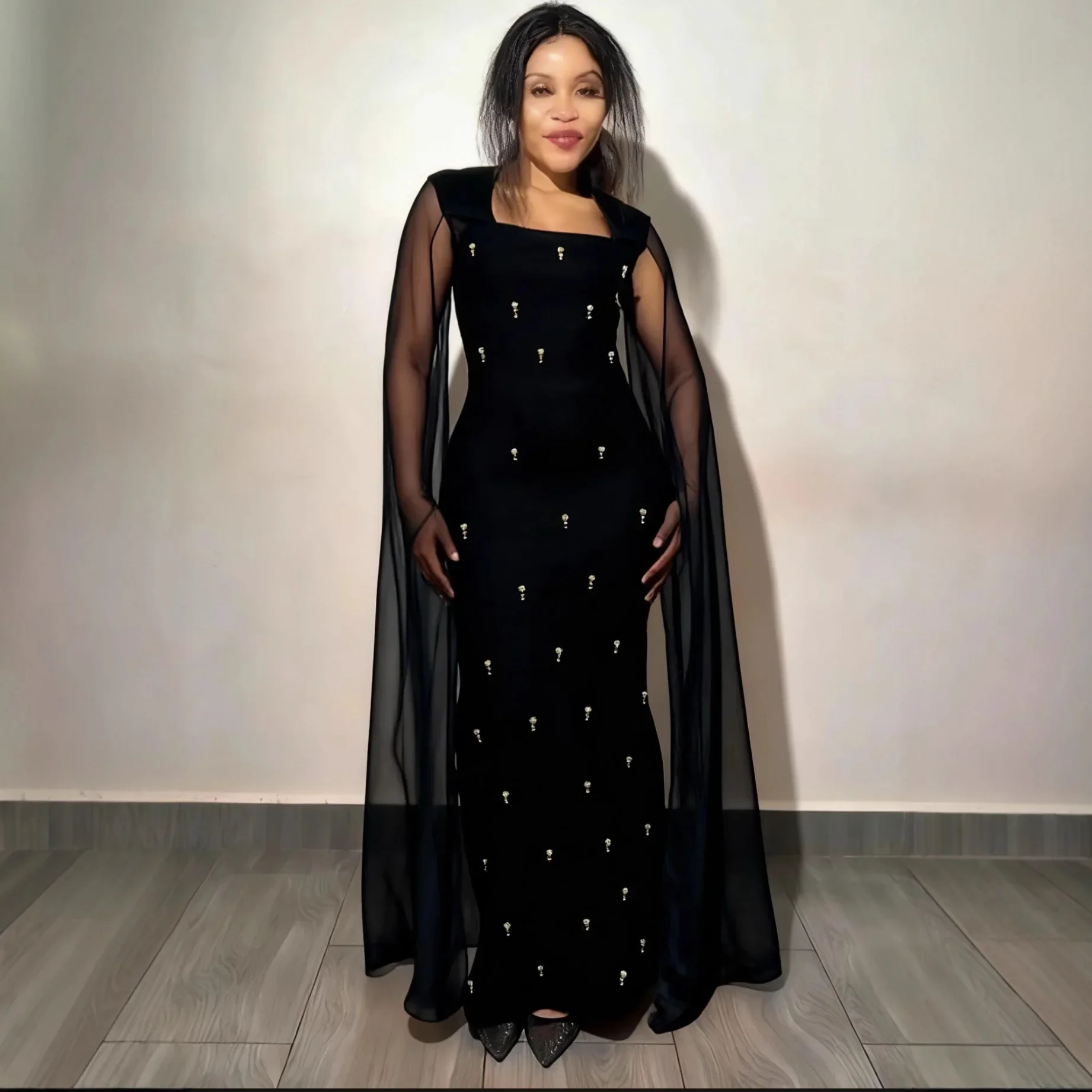 

Dashiki африканские вечерние платья для женщин, осенние элегантные африканские однотонные длинные платья макси, платье Анкары 2025