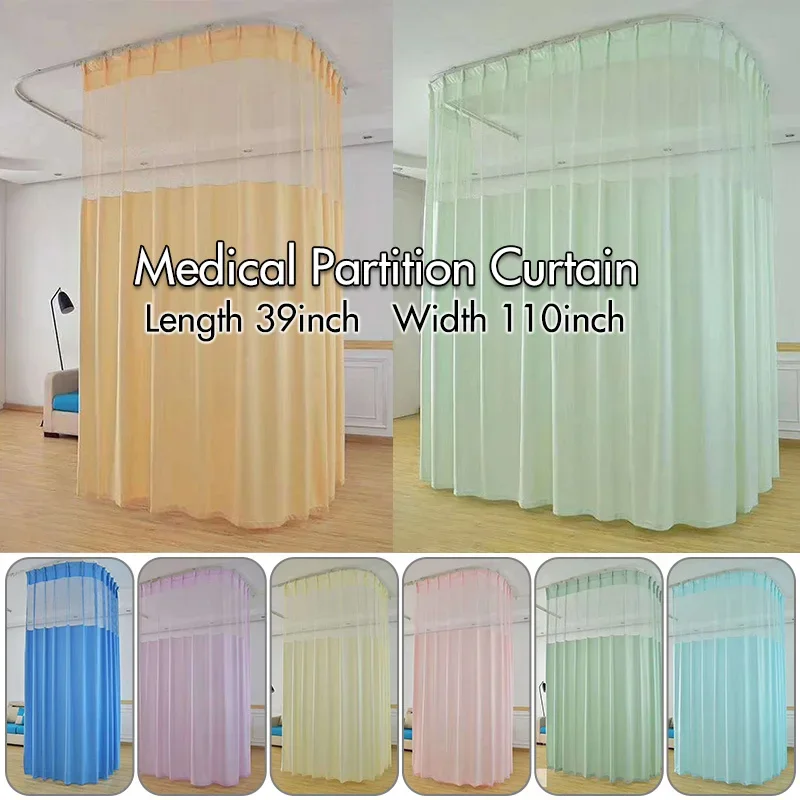 MultiColor Patient Blind Drapes Beauty Salon Curtains Spa Curtain Private Drapes for Hospital Living Room Curtains Home Decor