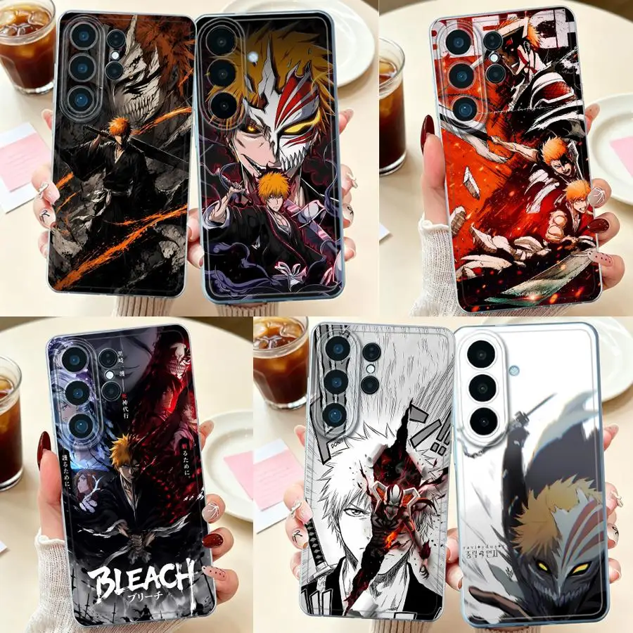 Case for Samsung Galaxy S26 Ultra S20 Plus S23 Note 20 Ultra 10 S24 S21 S25Ultra S26 S25 Edge S22 FE Phone Cover Cool BLEACHS 