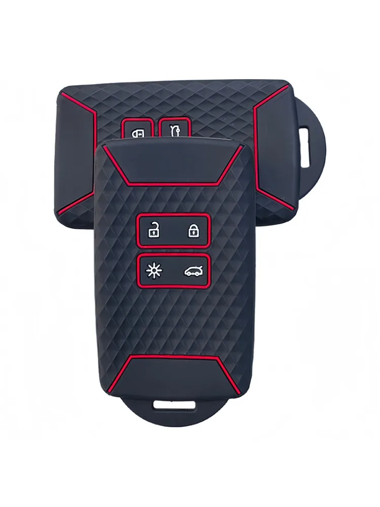 Siliconen autosleutel case cover Voor Renault Clio Captur Alpine A290 GTS A110 A390 Espace Austral Auto Accessoires - afbeelding 2