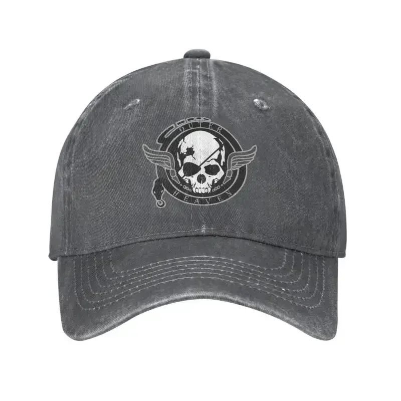 Personalized Cotton Outer Heaven Logo Baseball Cap Sun Protection Women Men's Adjustable Metal Gear Solid Video Game Dad Hat